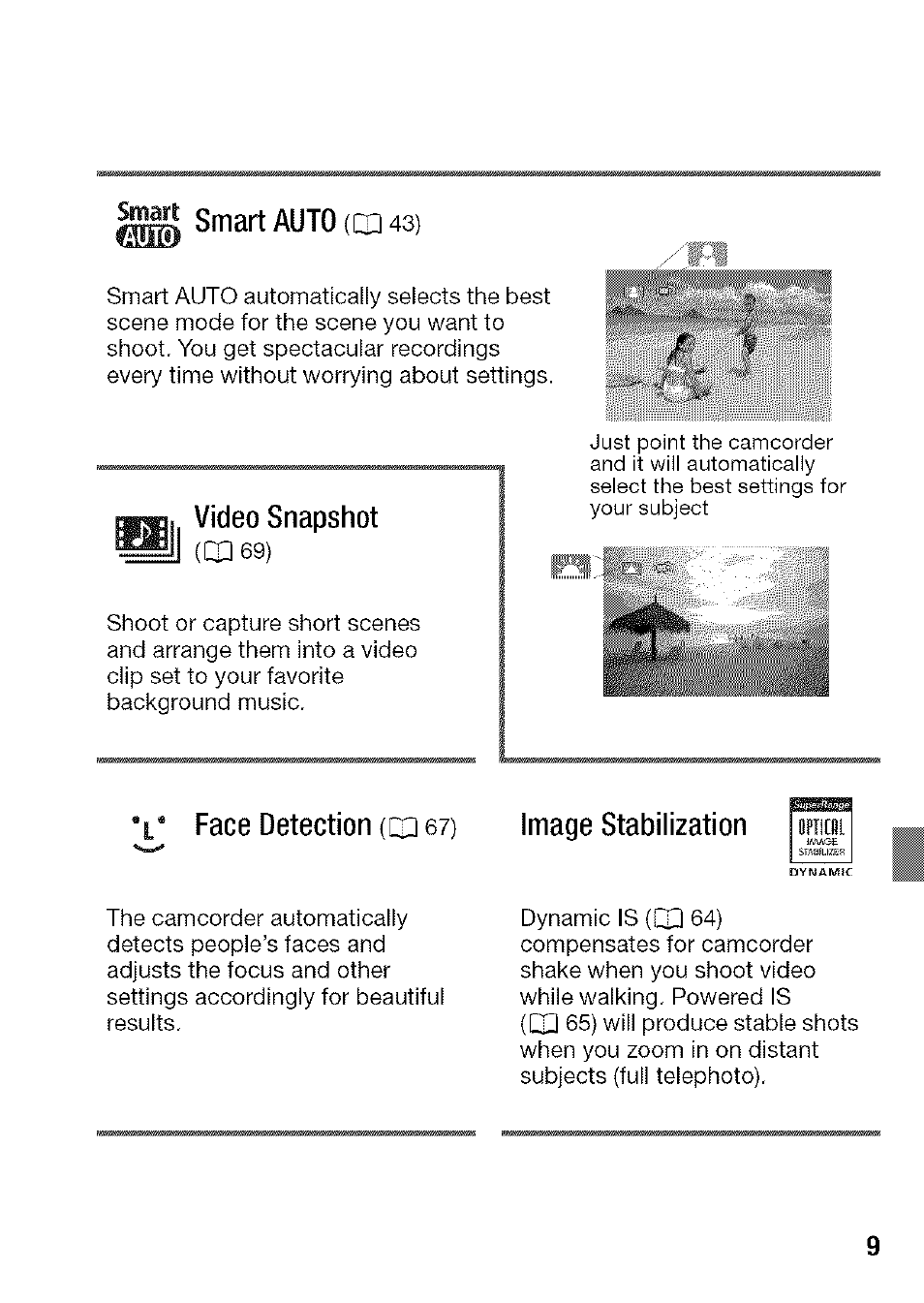 Canon HF S21 User Manual | Page 9 / 104