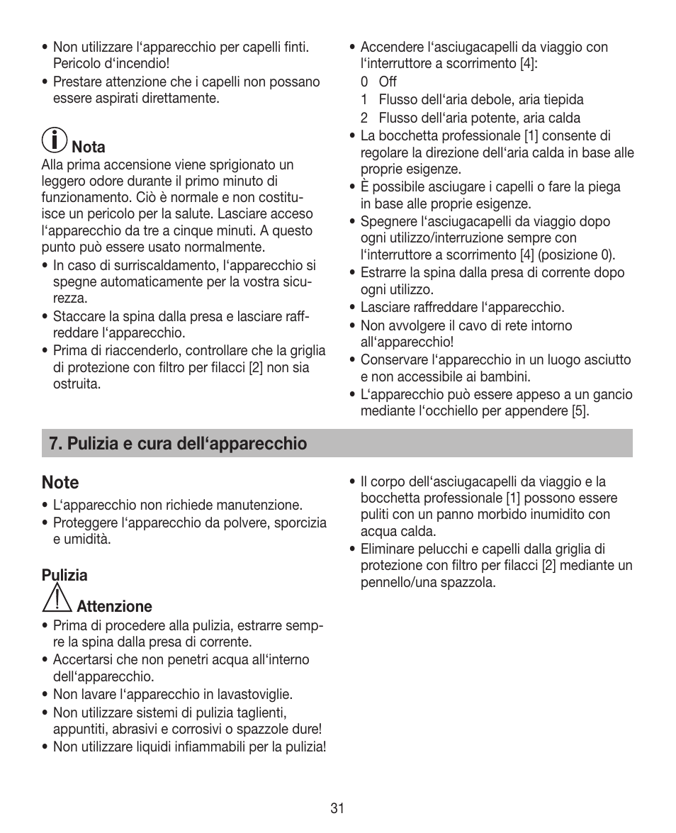 Beurer HDE 10 User Manual | Page 31 / 72