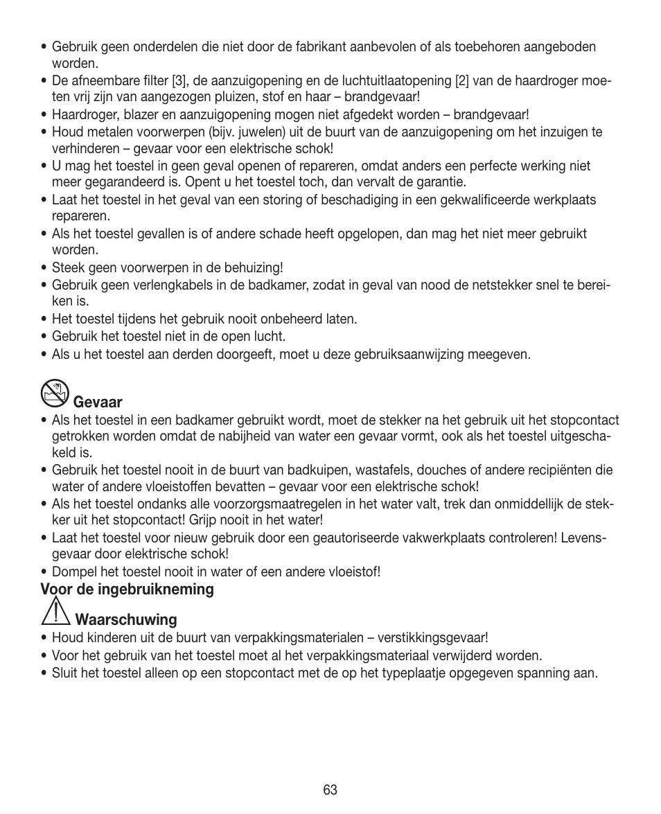 Beurer HDE 30 User Manual | Page 63 / 84