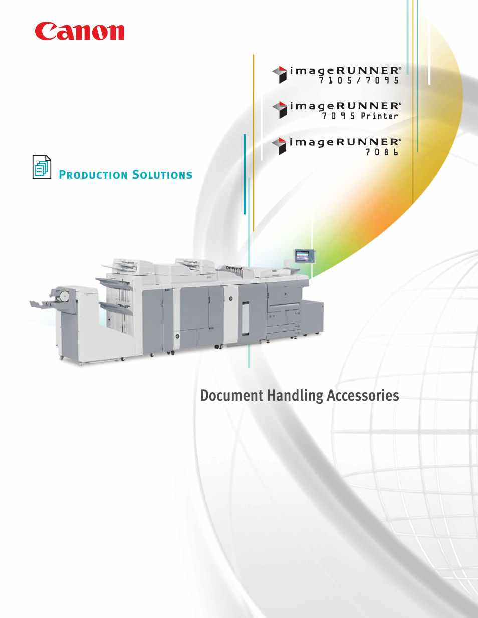Canon IMAGERUNNER 7105 User Manual | 8 pages