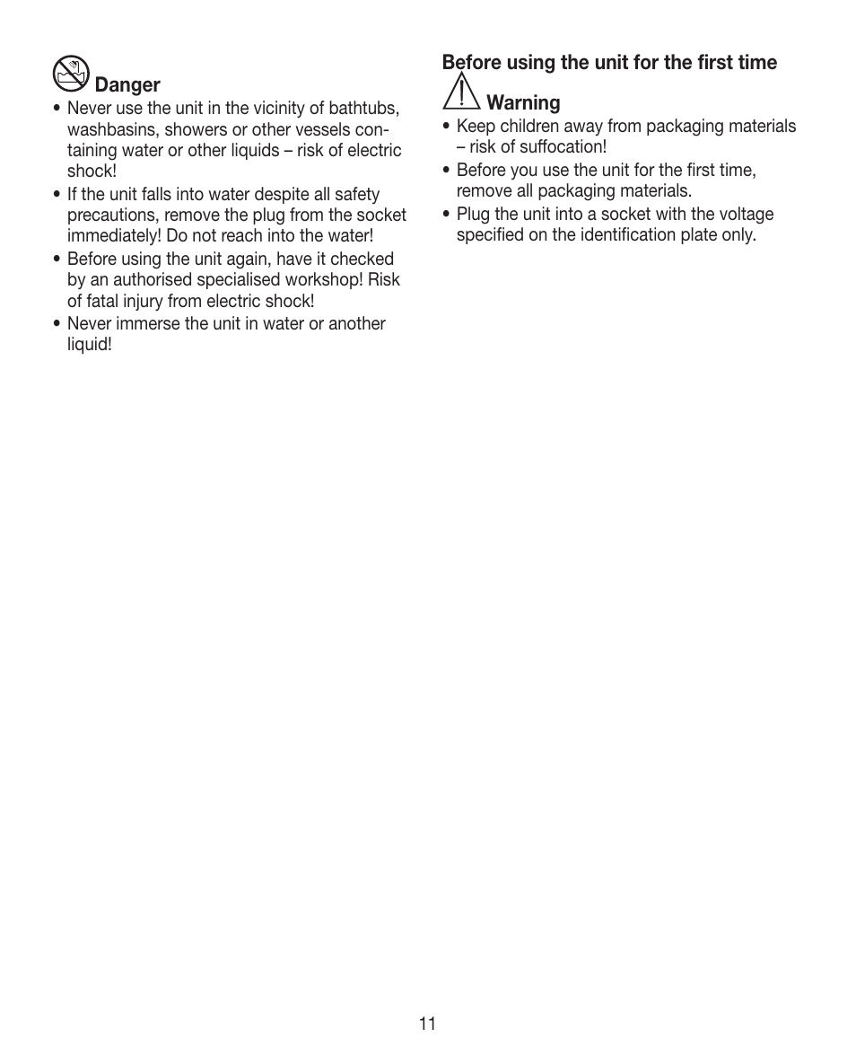Beurer HTE 30 User Manual | Page 11 / 80