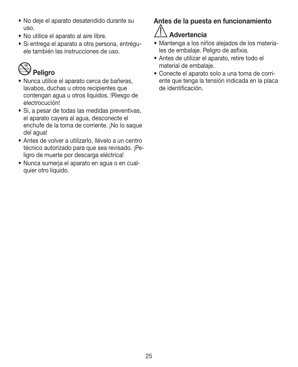 Beurer HTE 30 User Manual | Page 25 / 80