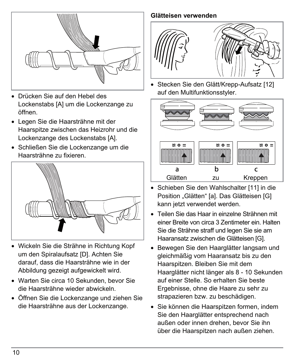 Beurer HTE 50 User Manual | Page 10 / 132