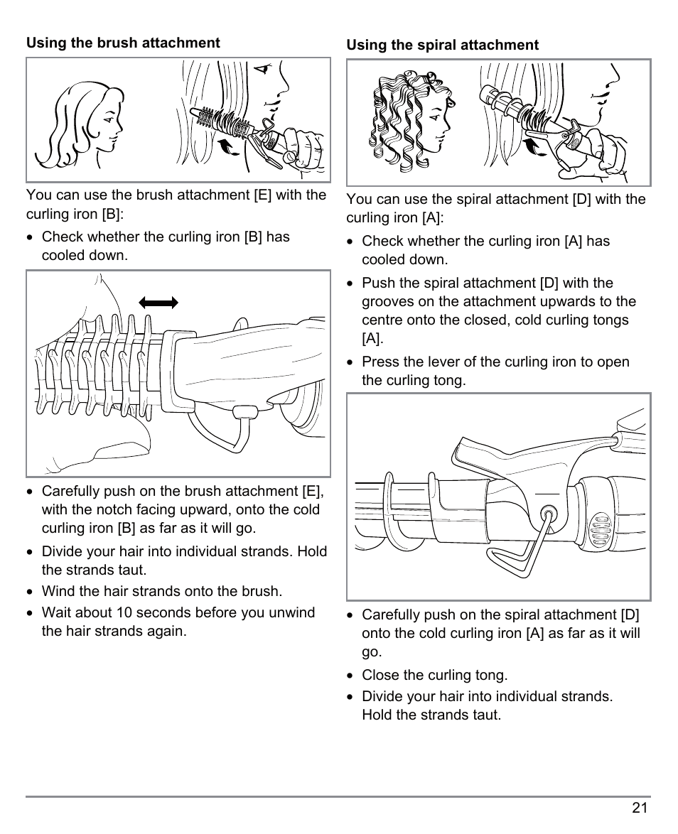 Beurer HTE 50 User Manual | Page 21 / 132