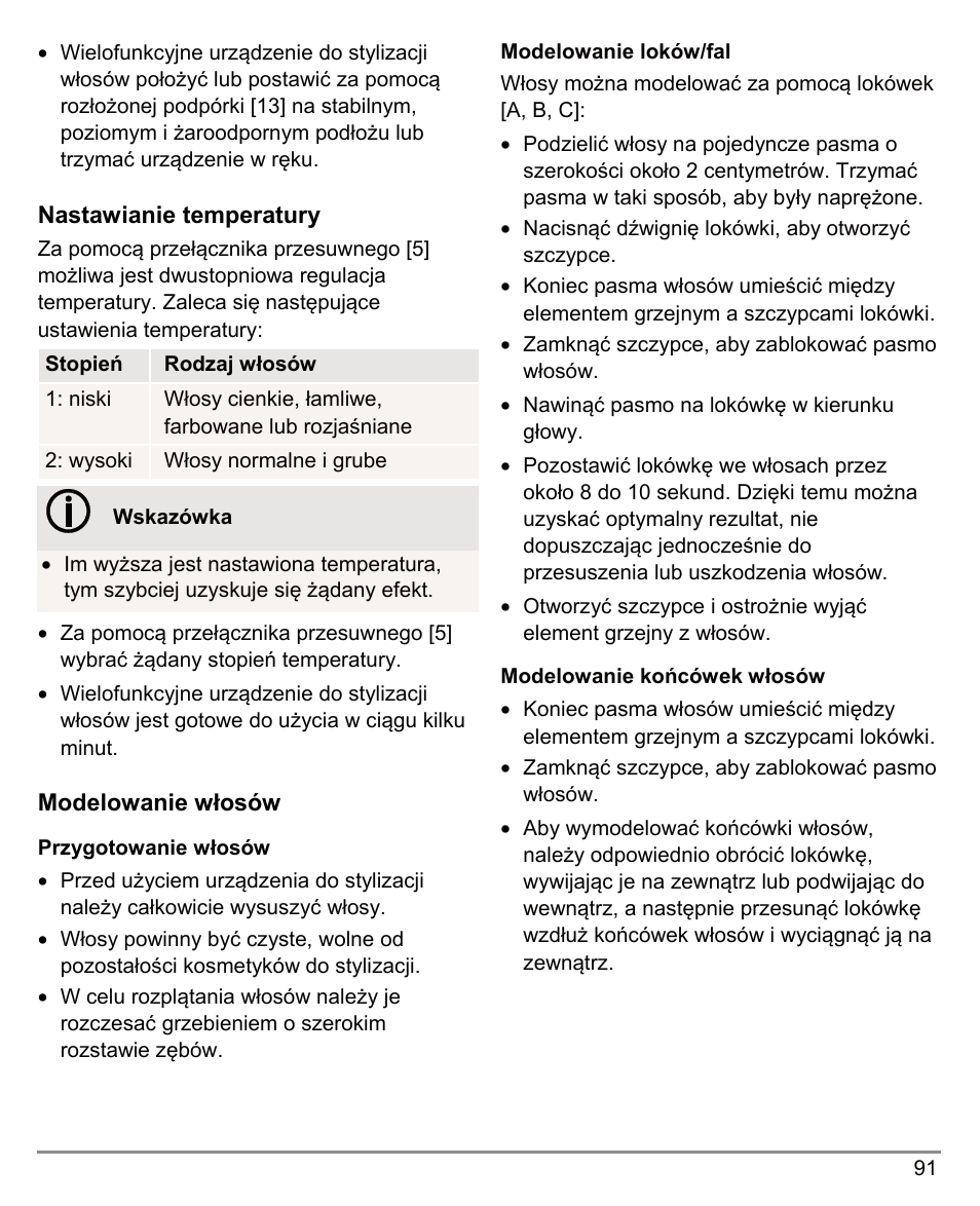 Beurer HTE 50 User Manual | Page 91 / 132