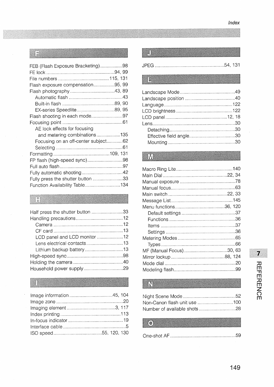 Canon EOS D30 User Manual | Page 149 / 151