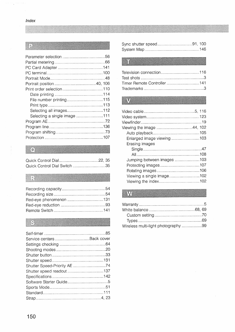 Canon EOS D30 User Manual | Page 150 / 151