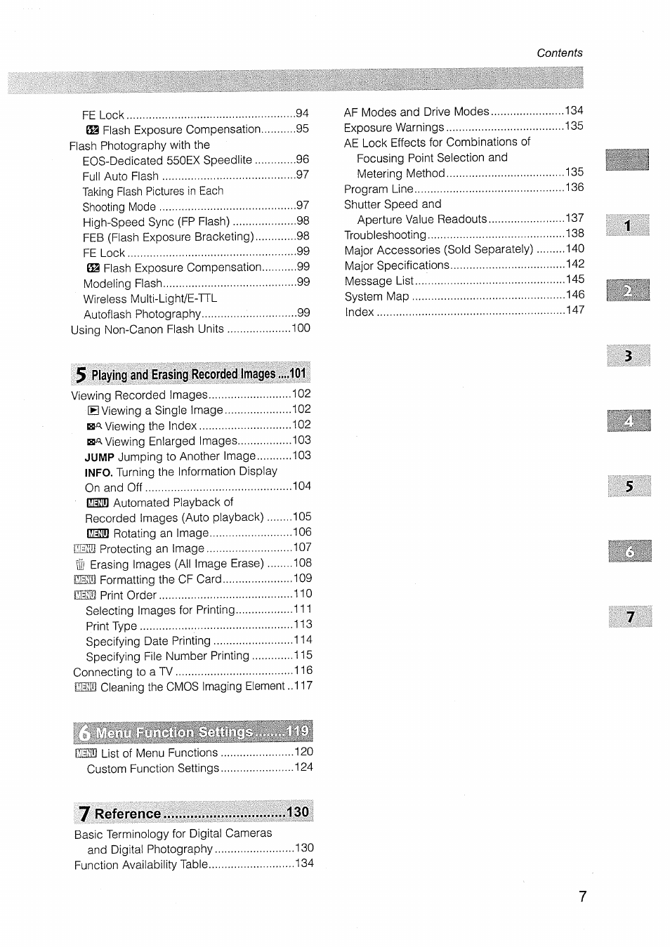 Canon EOS D30 User Manual | Page 7 / 151