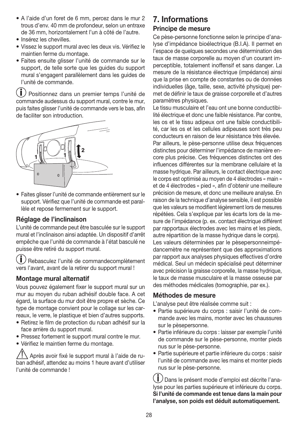 Informations | Beurer BF 100 User Manual | Page 28 / 100