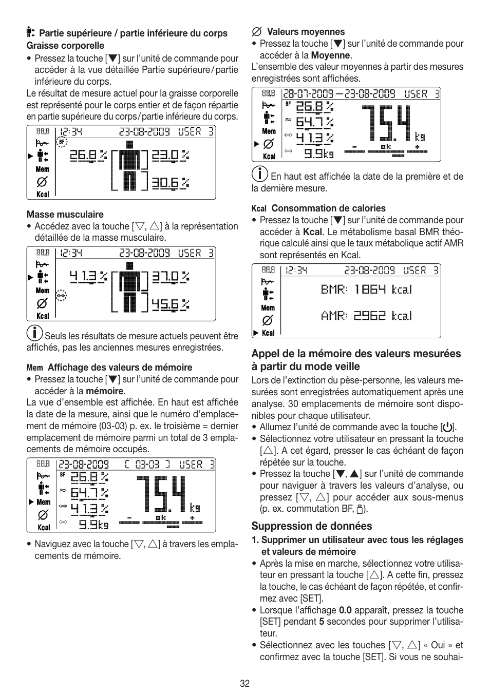 Beurer BF 100 User Manual | Page 32 / 100