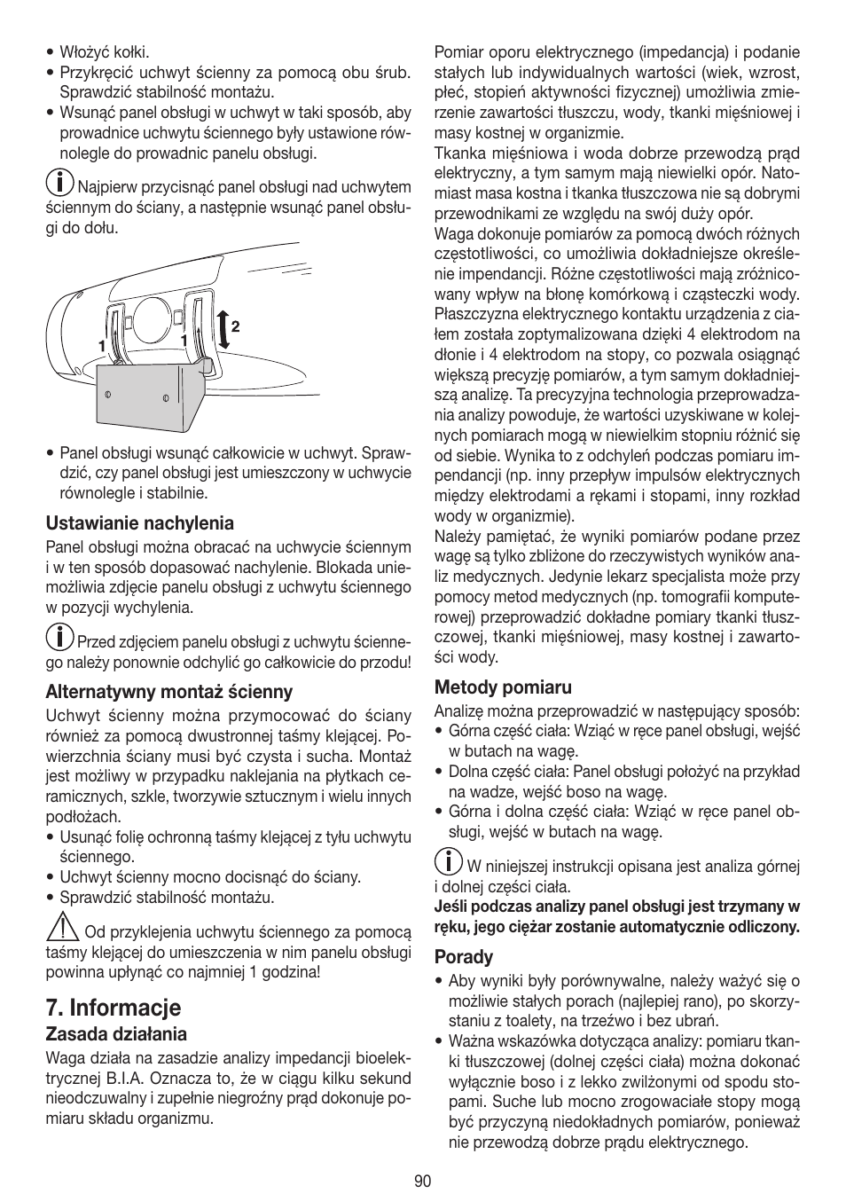 Informacje | Beurer BF 100 User Manual | Page 90 / 100