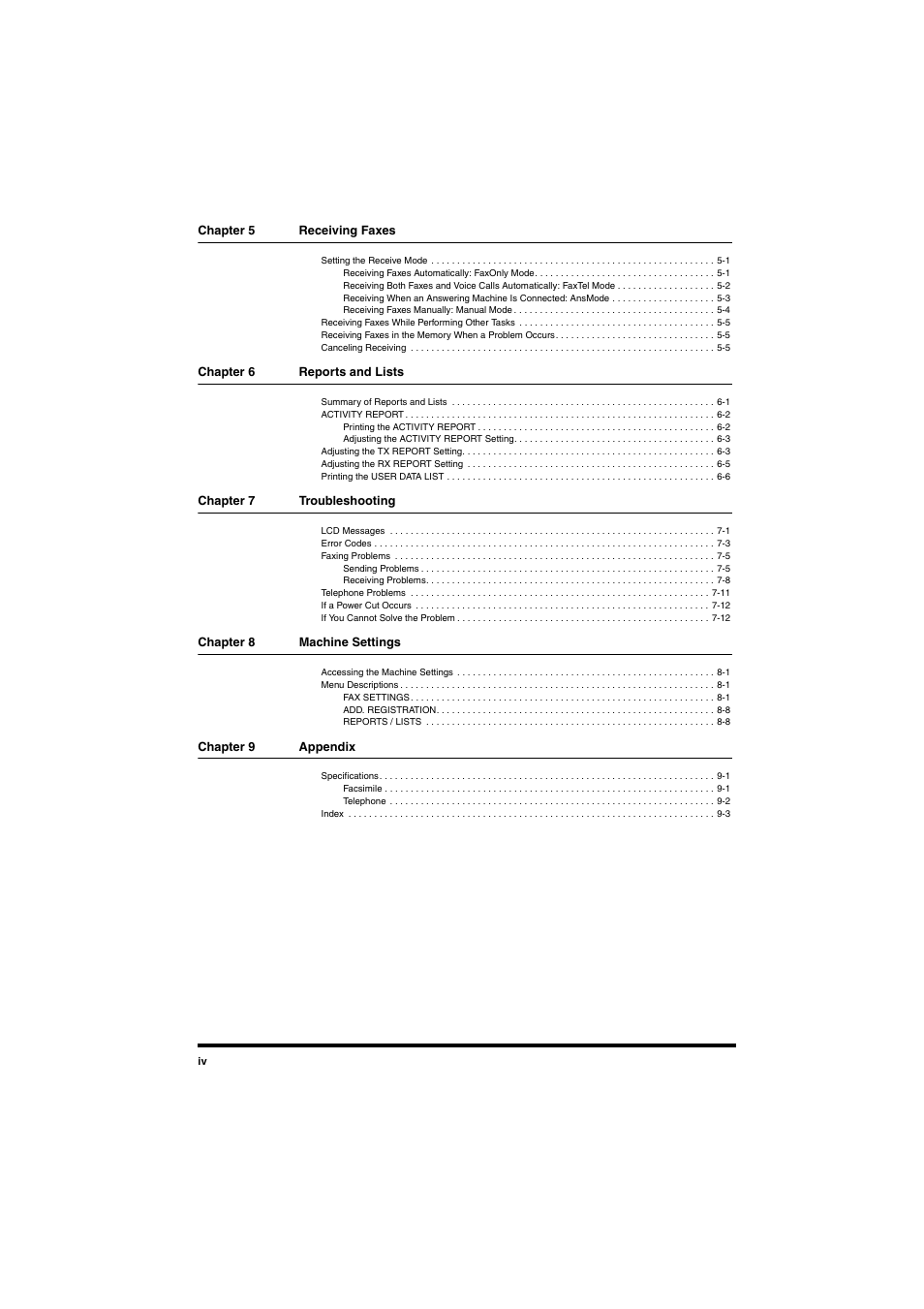 Canon MF5770 User Manual | Page 6 / 68