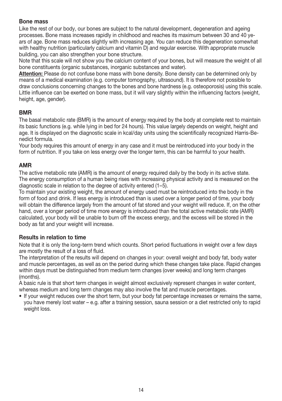 Beurer BF 54 User Manual | Page 14 / 60