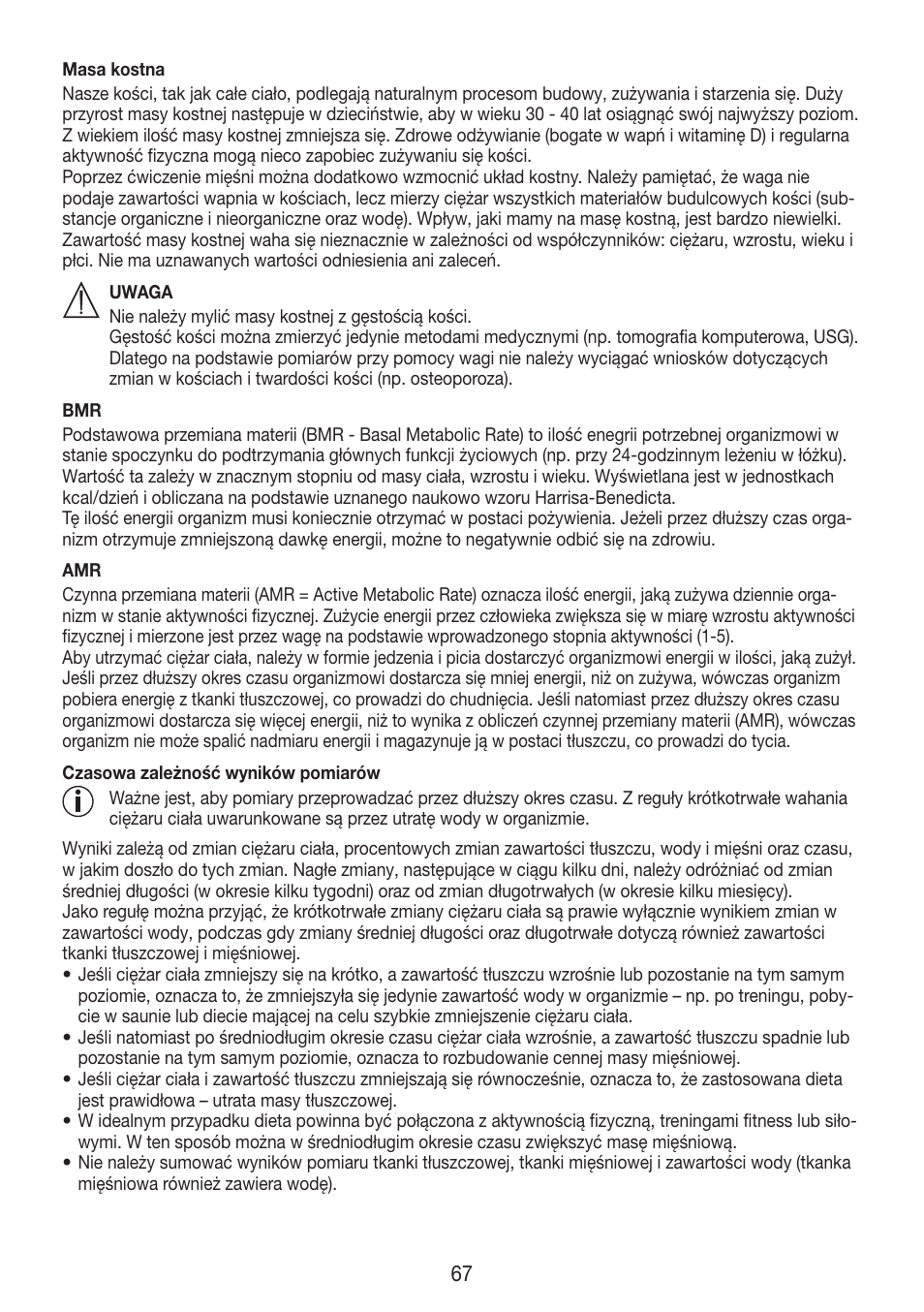 Beurer BF 750 User Manual | Page 67 / 68