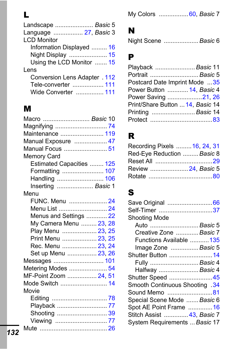 Canon A700 User Manual | Page 134 / 140