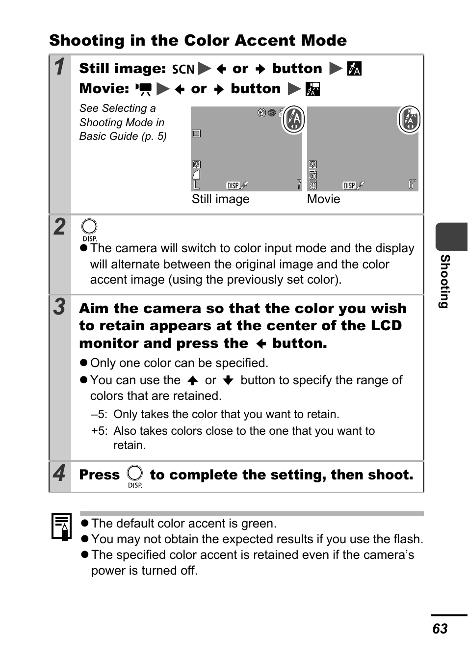 P. 63) | Canon A700 User Manual | Page 65 / 140