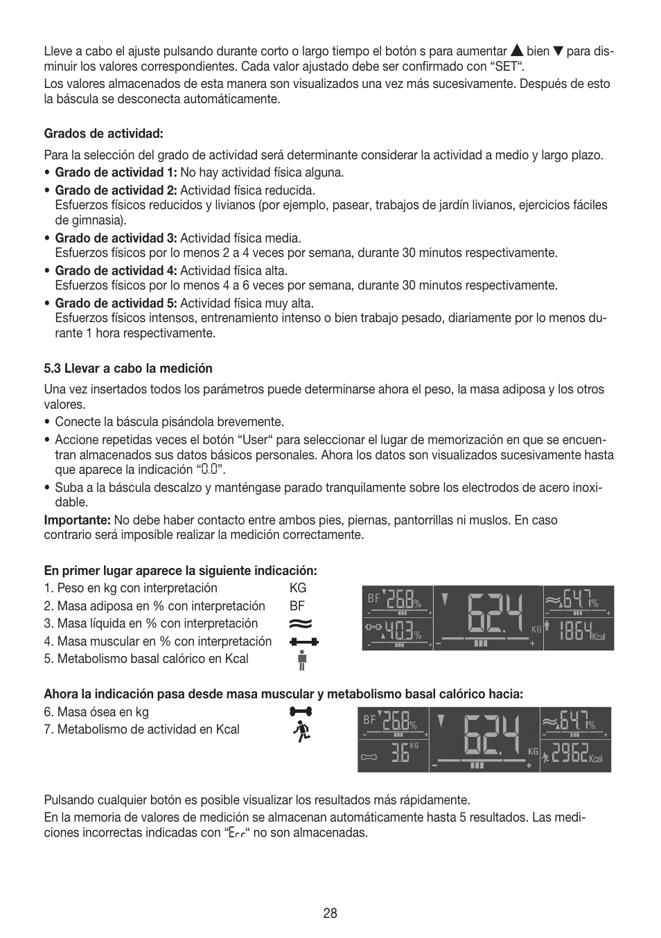 Beurer BG 55 User Manual | Page 28 / 64