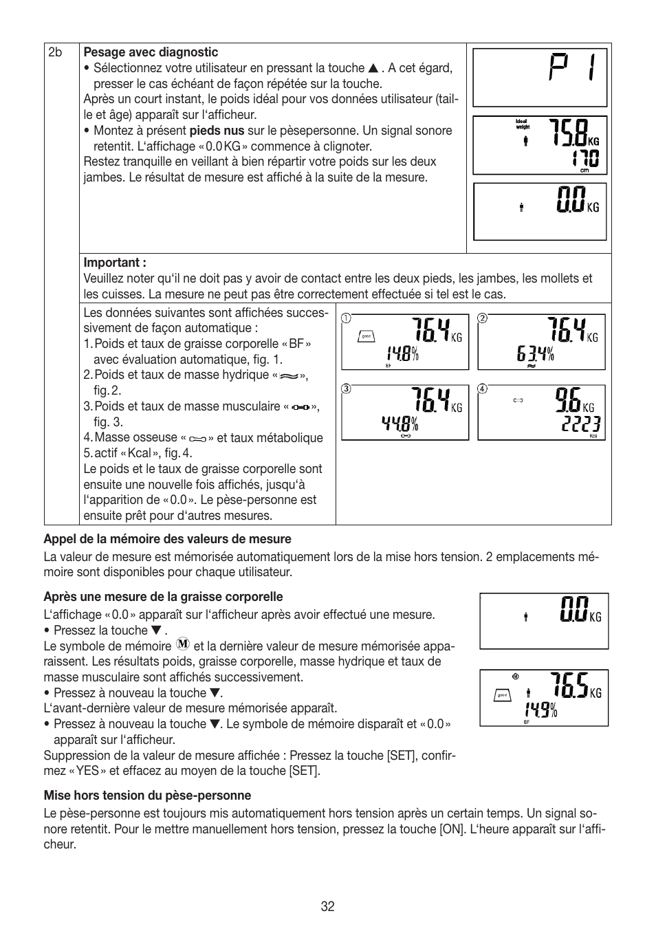 Beurer BG 64 User Manual | Page 32 / 100