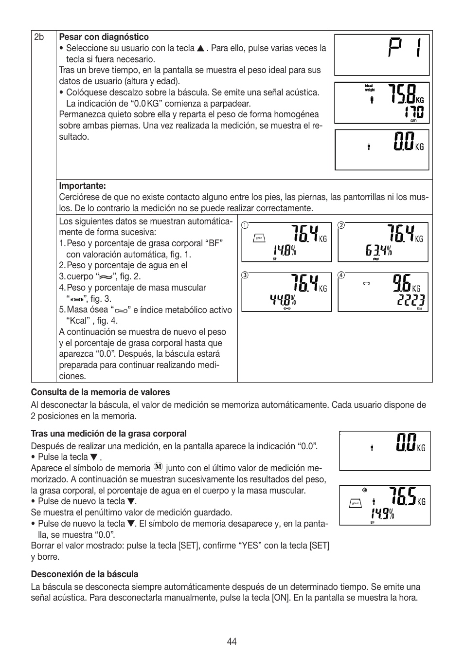 Beurer BG 64 User Manual | Page 44 / 100