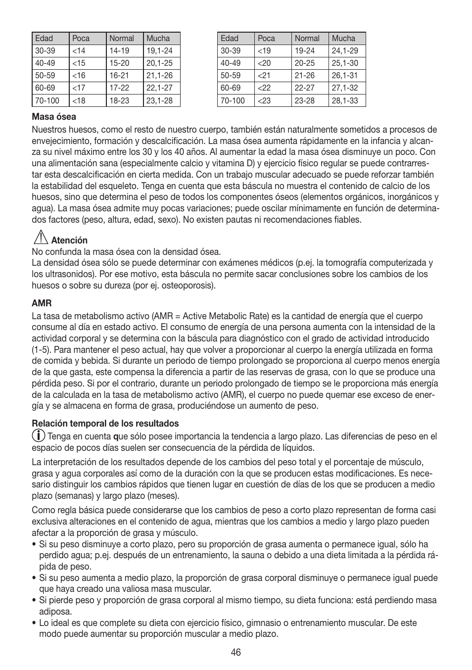 Beurer BG 64 User Manual | Page 46 / 100