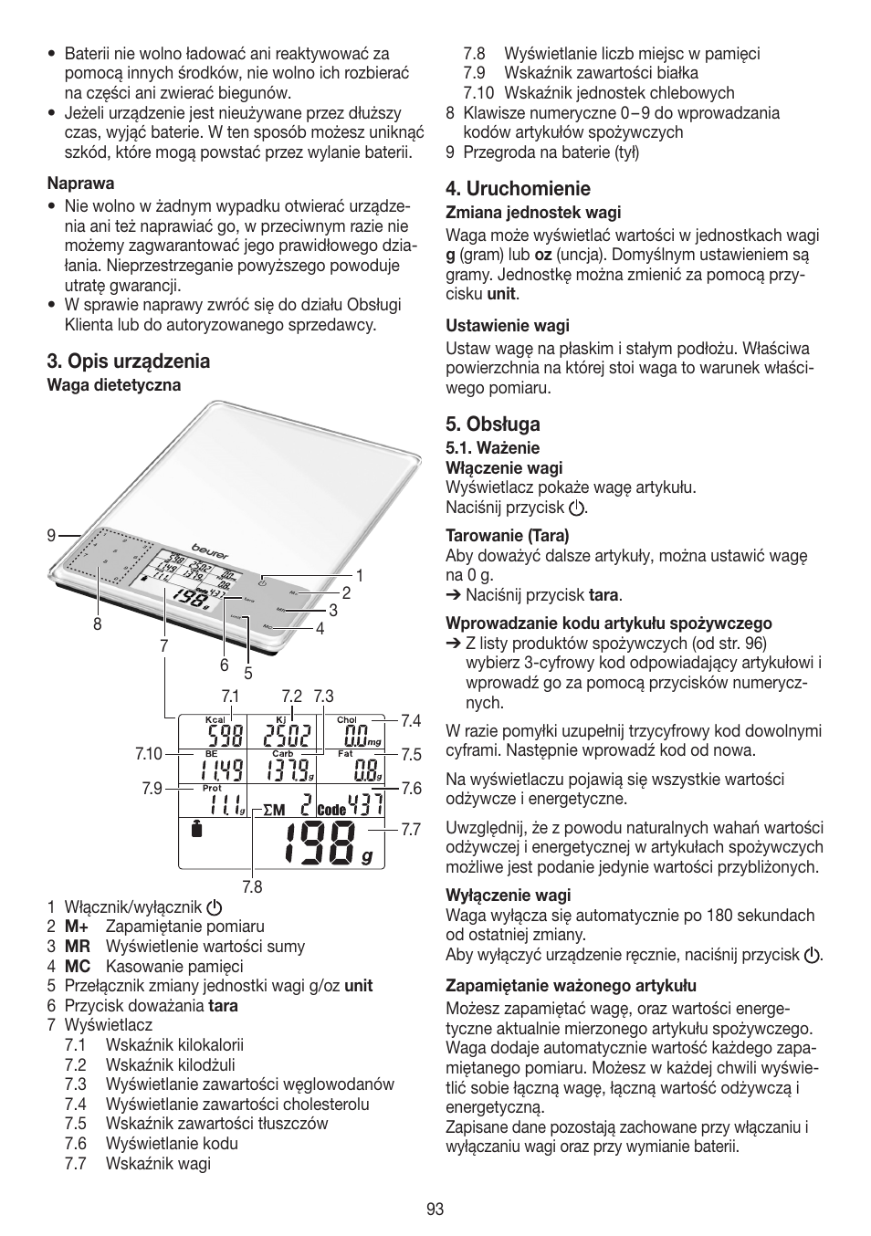 Beurer DS 61 User Manual | Page 93 / 104