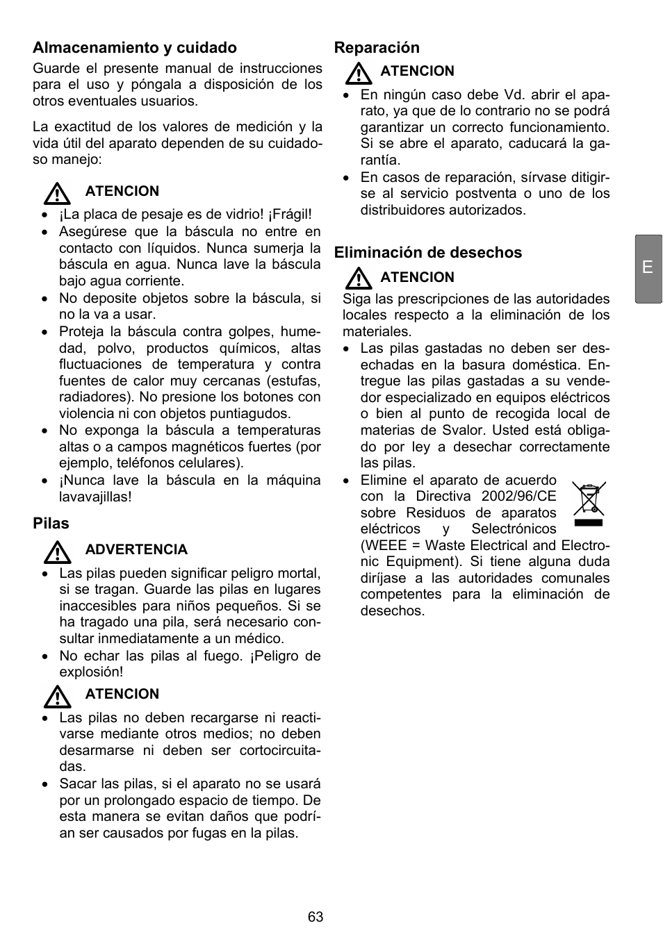 Beurer DS 81 User Manual | Page 65 / 104