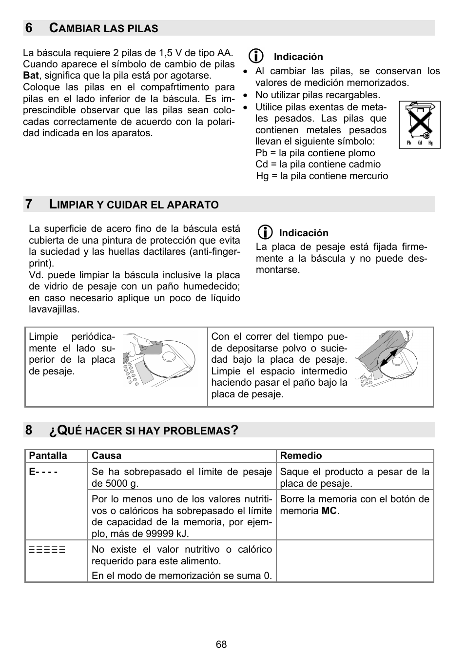 8 ¿q | Beurer DS 81 User Manual | Page 70 / 104