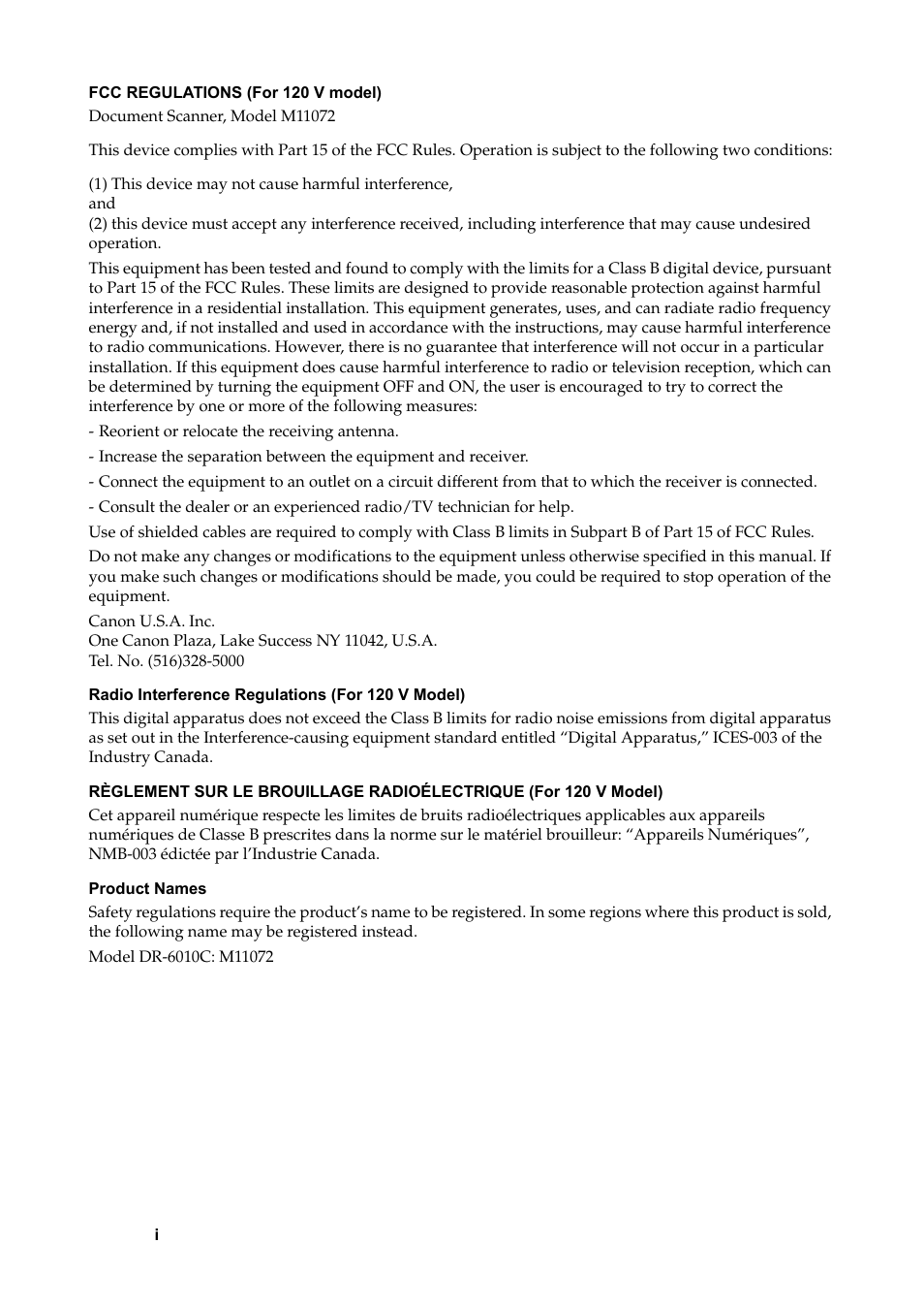 Canon DR-6010C User Manual | Page 2 / 61