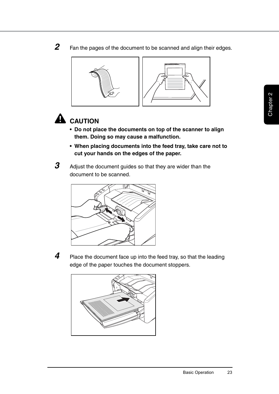 See p. 23.) | Canon DR-6010C User Manual | Page 27 / 61