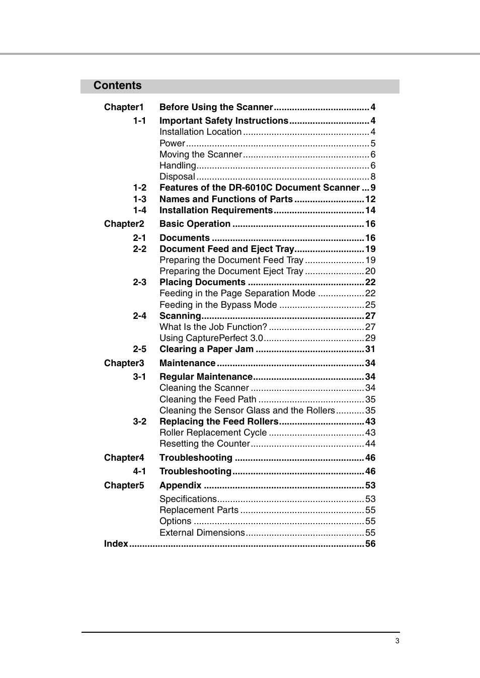 Canon DR-6010C User Manual | Page 7 / 61