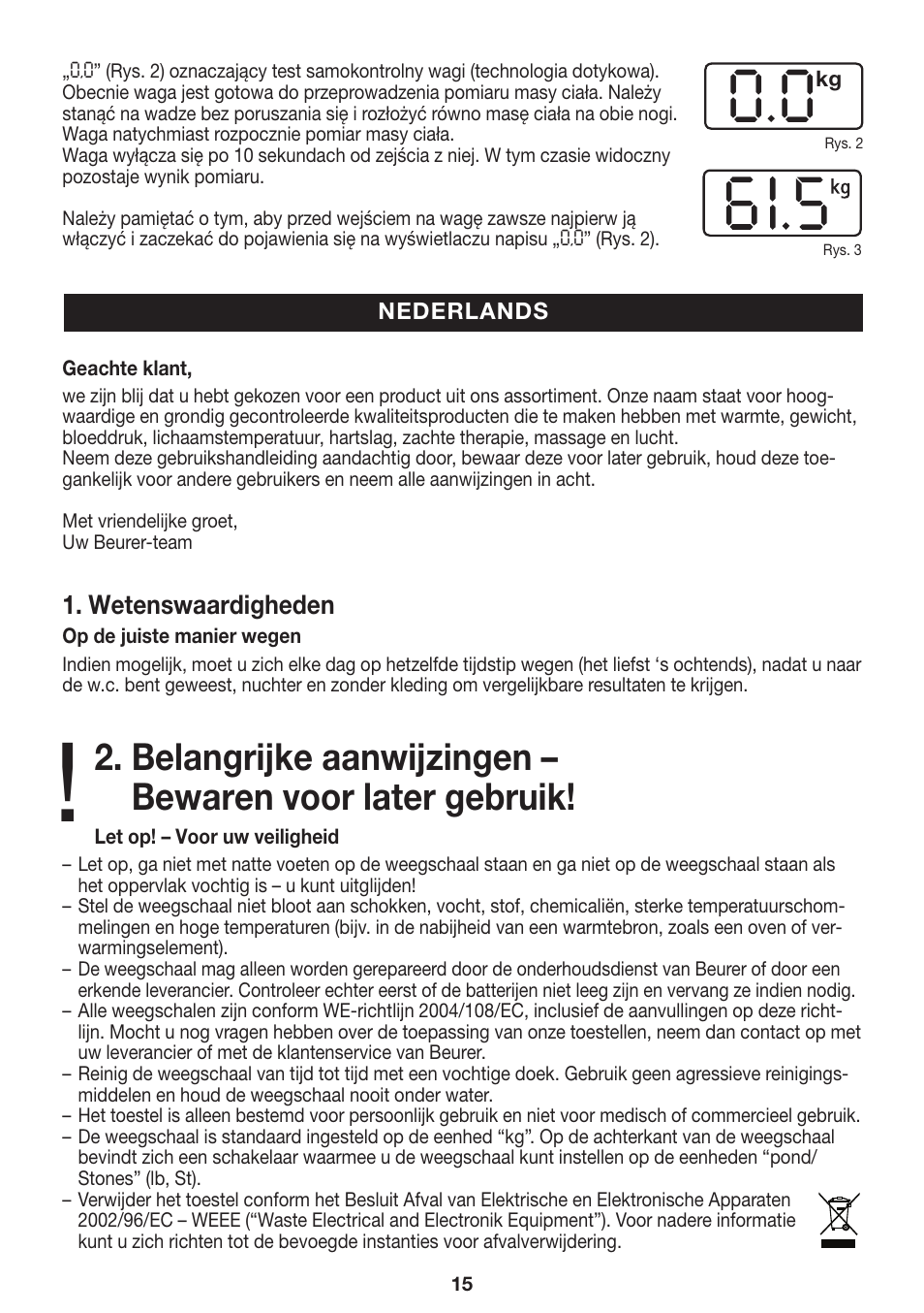 Beurer GS 27 User Manual | Page 15 / 20