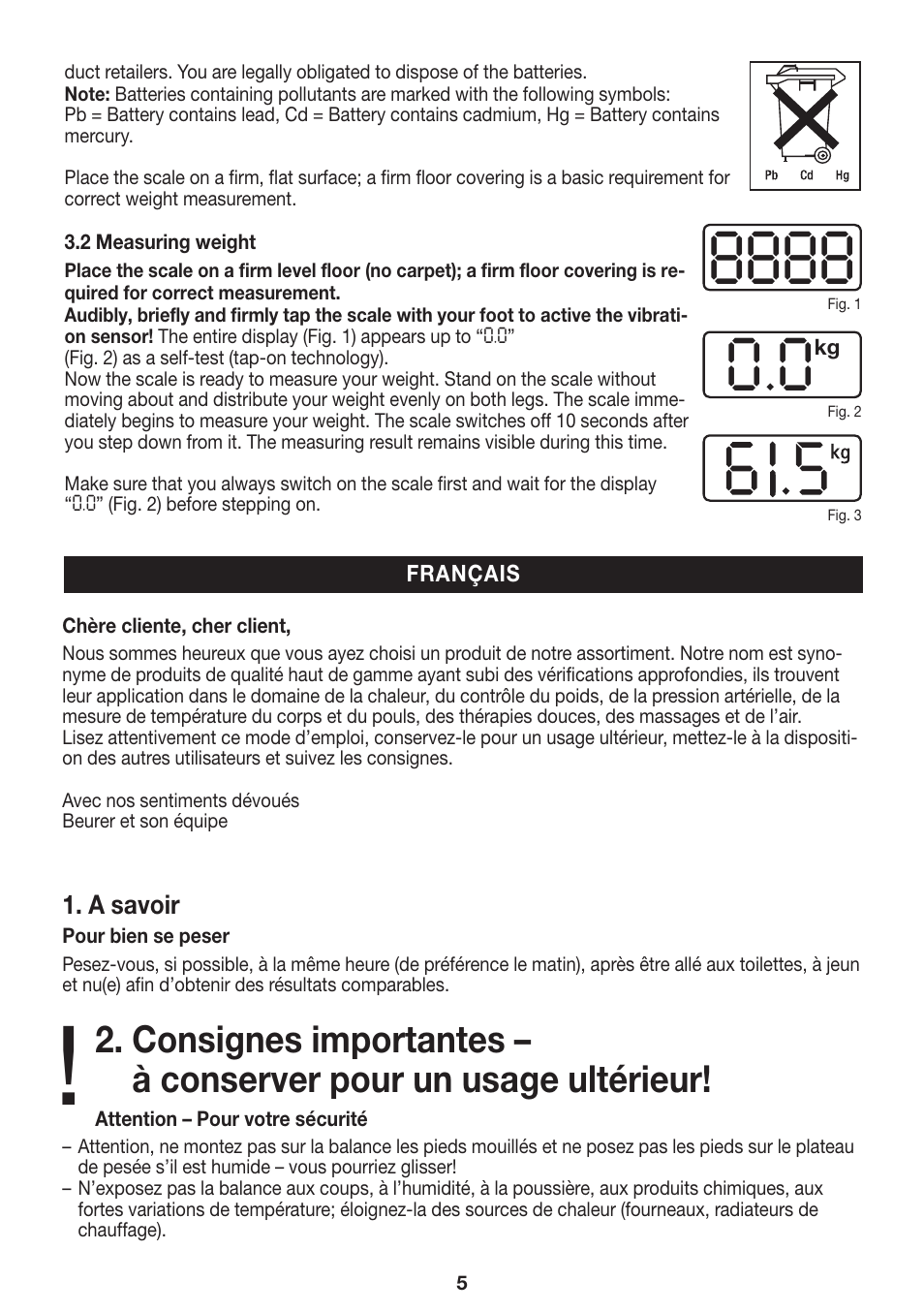 Beurer GS 27 User Manual | Page 5 / 20