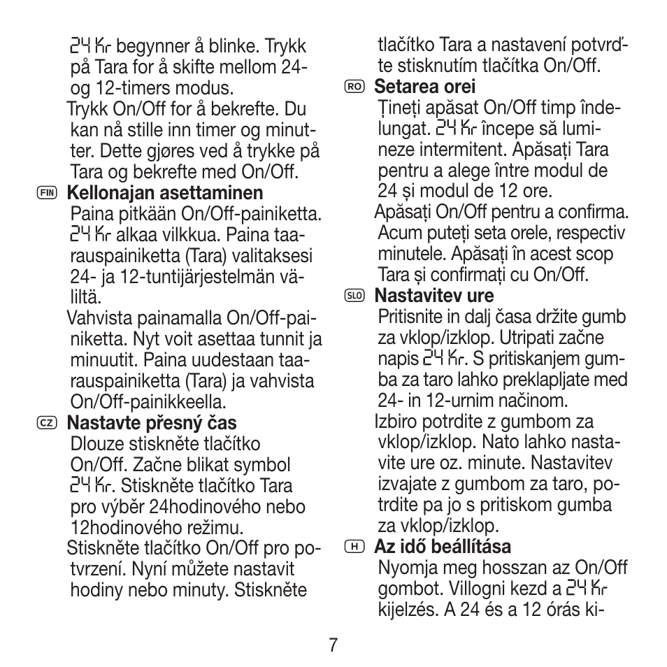 Beurer KS 21 User Manual | Page 7 / 34