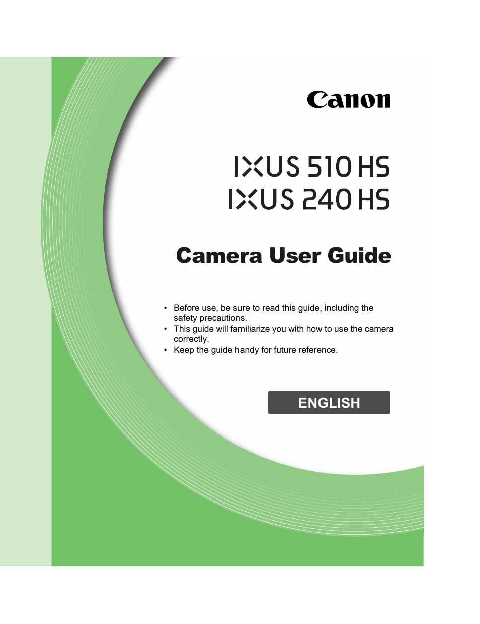 Canon 510 HS User Manual | 220 pages