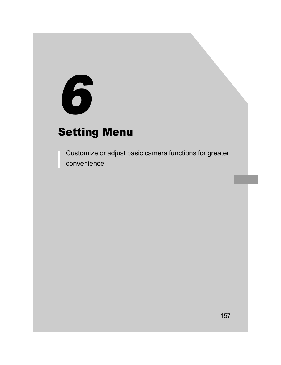 6 setting menu, Setting menu | Canon 510 HS User Manual | Page 157 / 220