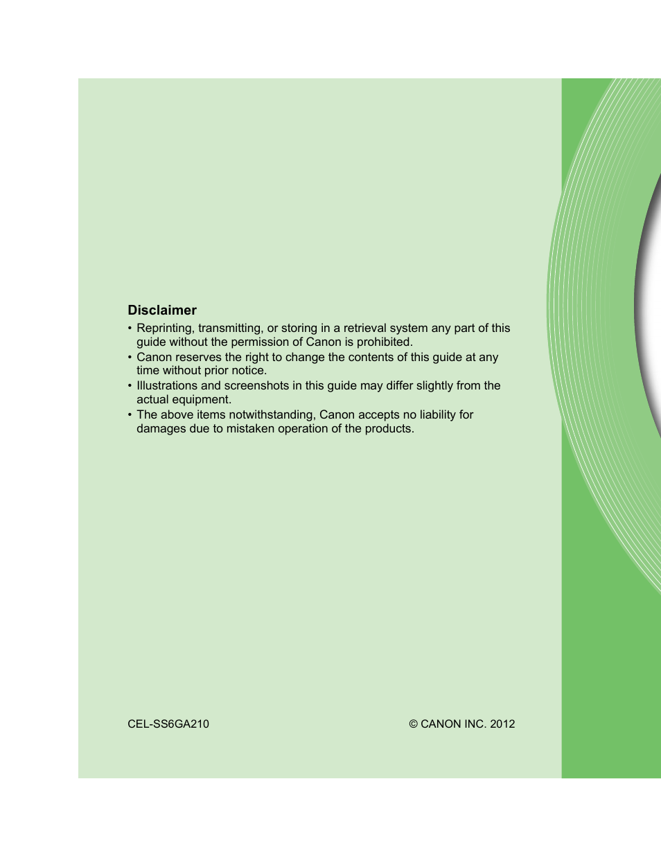 Canon 510 HS User Manual | Page 220 / 220