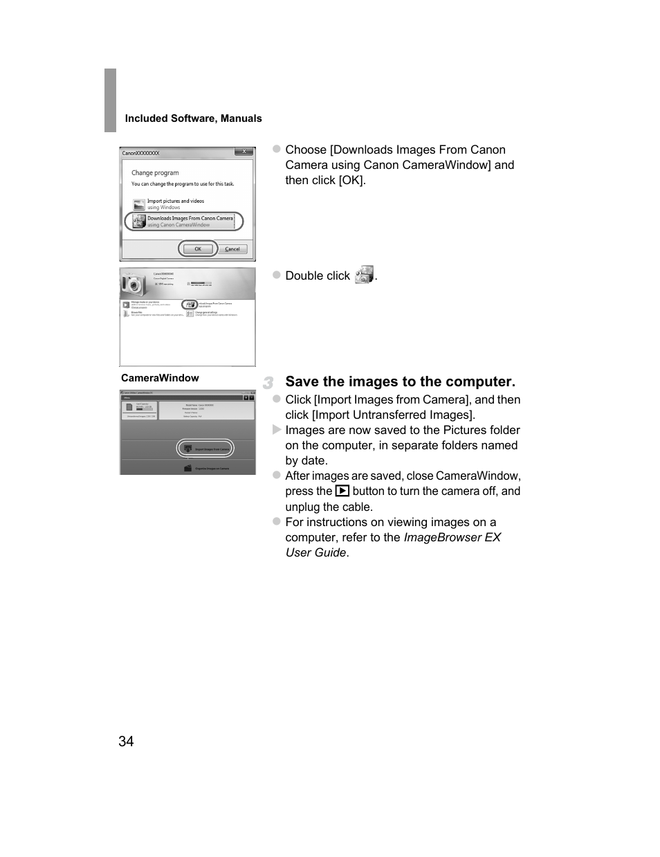 Canon 510 HS User Manual | Page 34 / 220