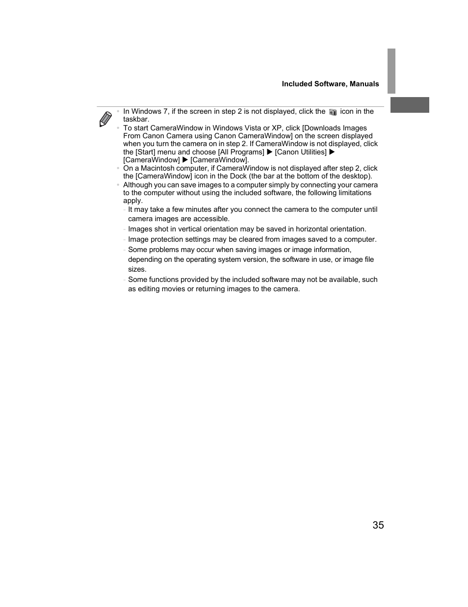 Canon 510 HS User Manual | Page 35 / 220