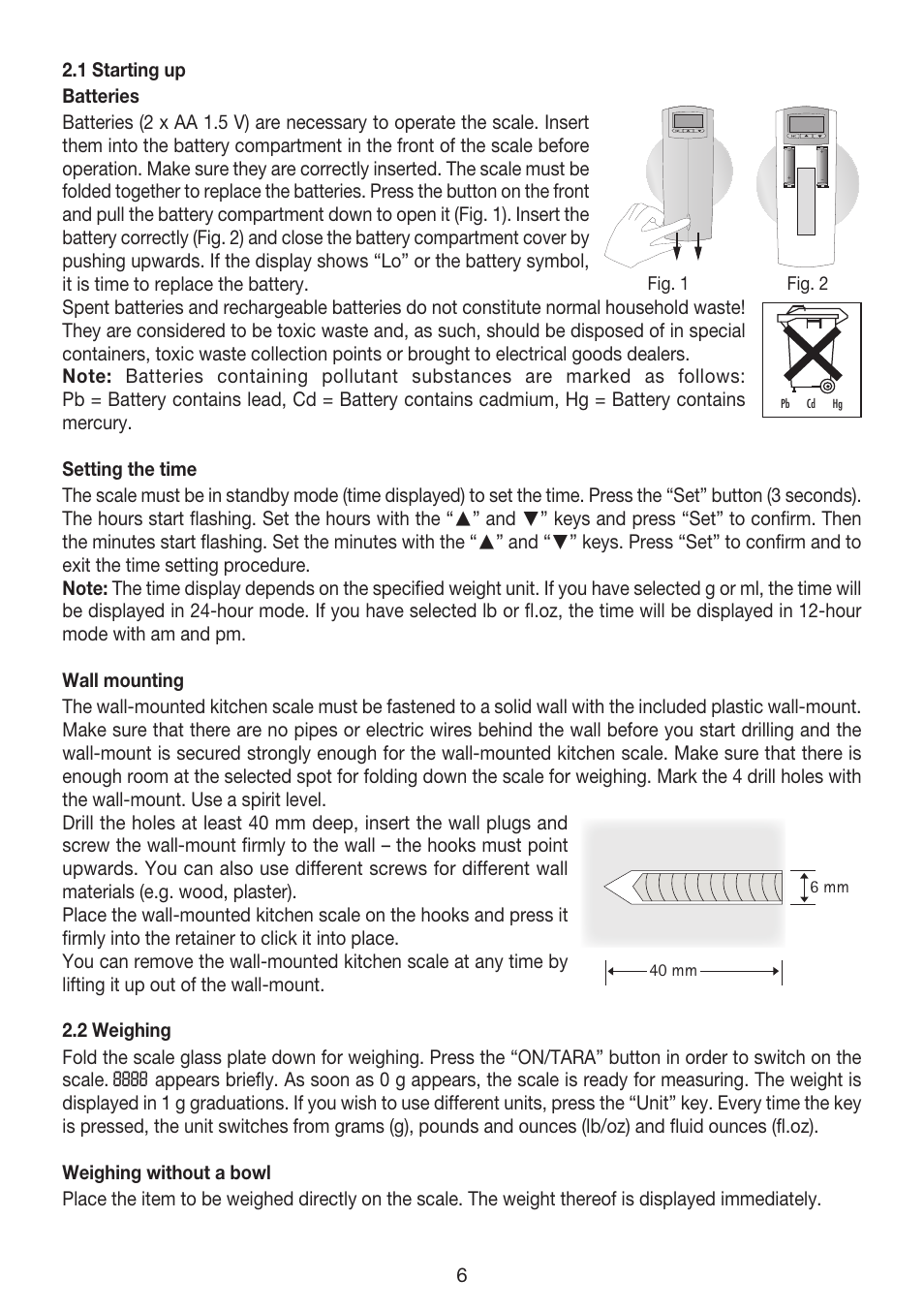 Beurer KS 52 User Manual | Page 6 / 36