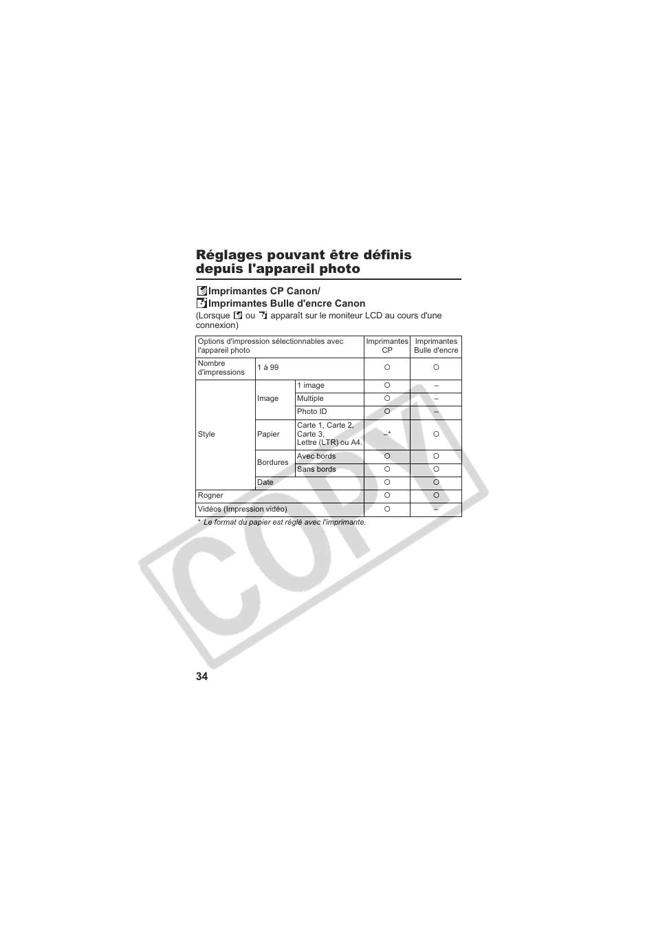 Canon CP-100 User Manual | Page 70 / 110