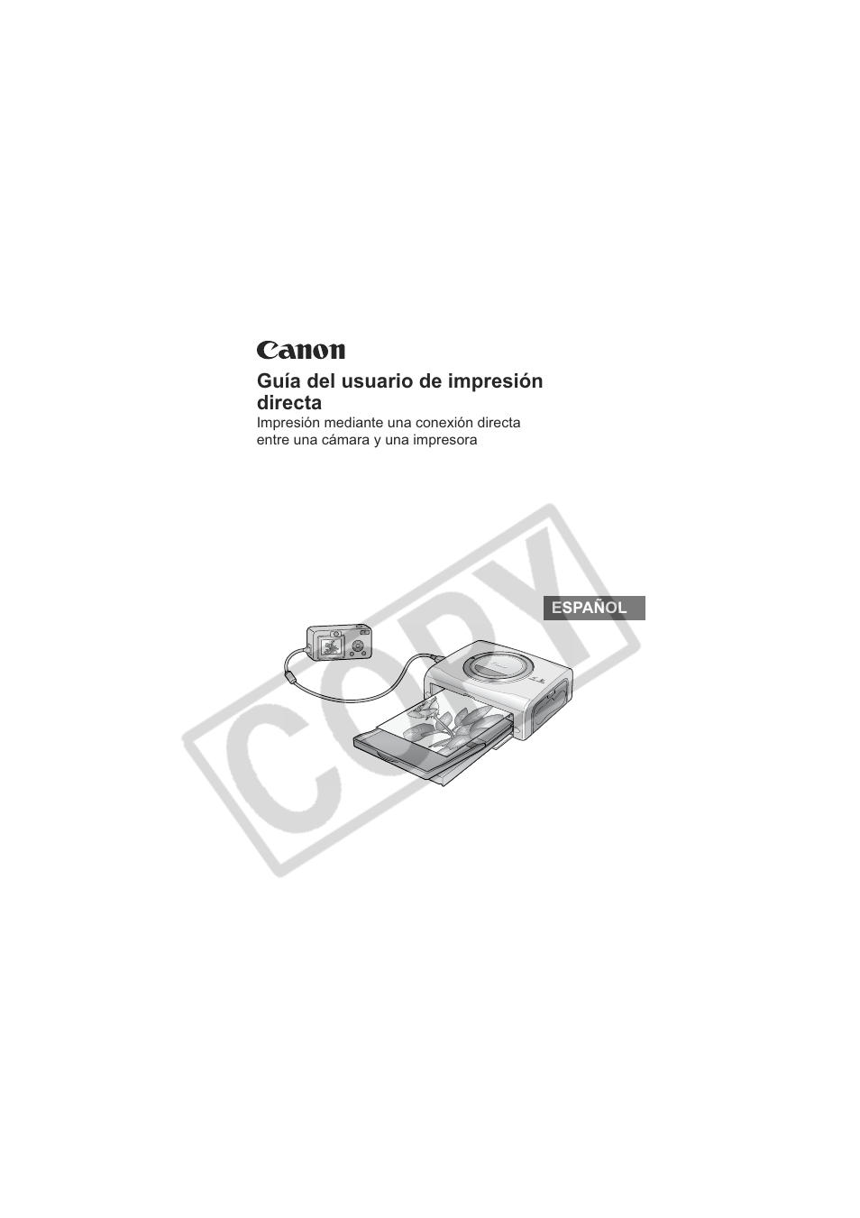 Guía del usuario de impresión directa | Canon CP-100 User Manual | Page 72 / 110