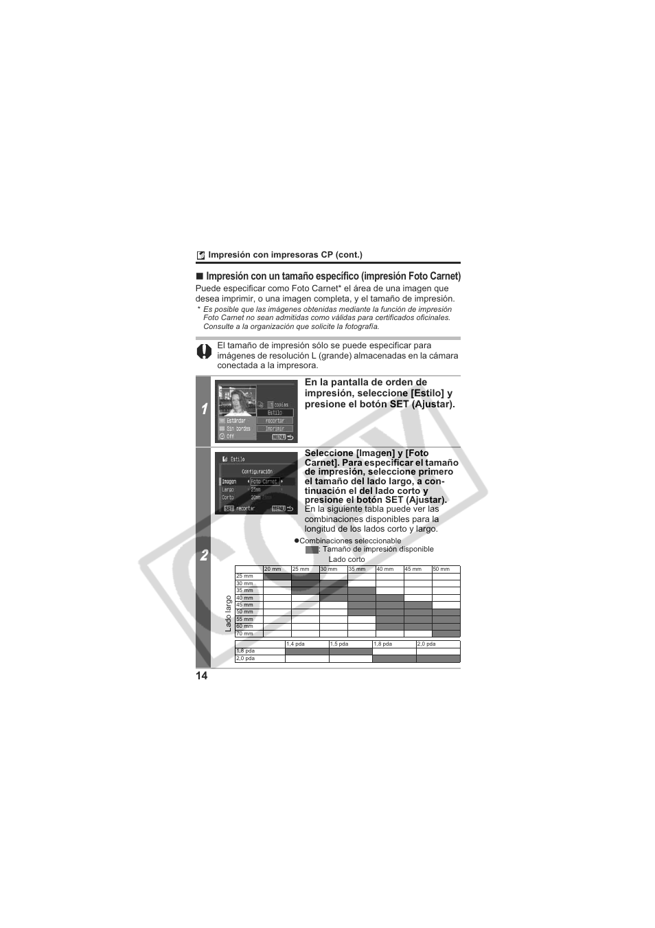 Canon CP-100 User Manual | Page 85 / 110