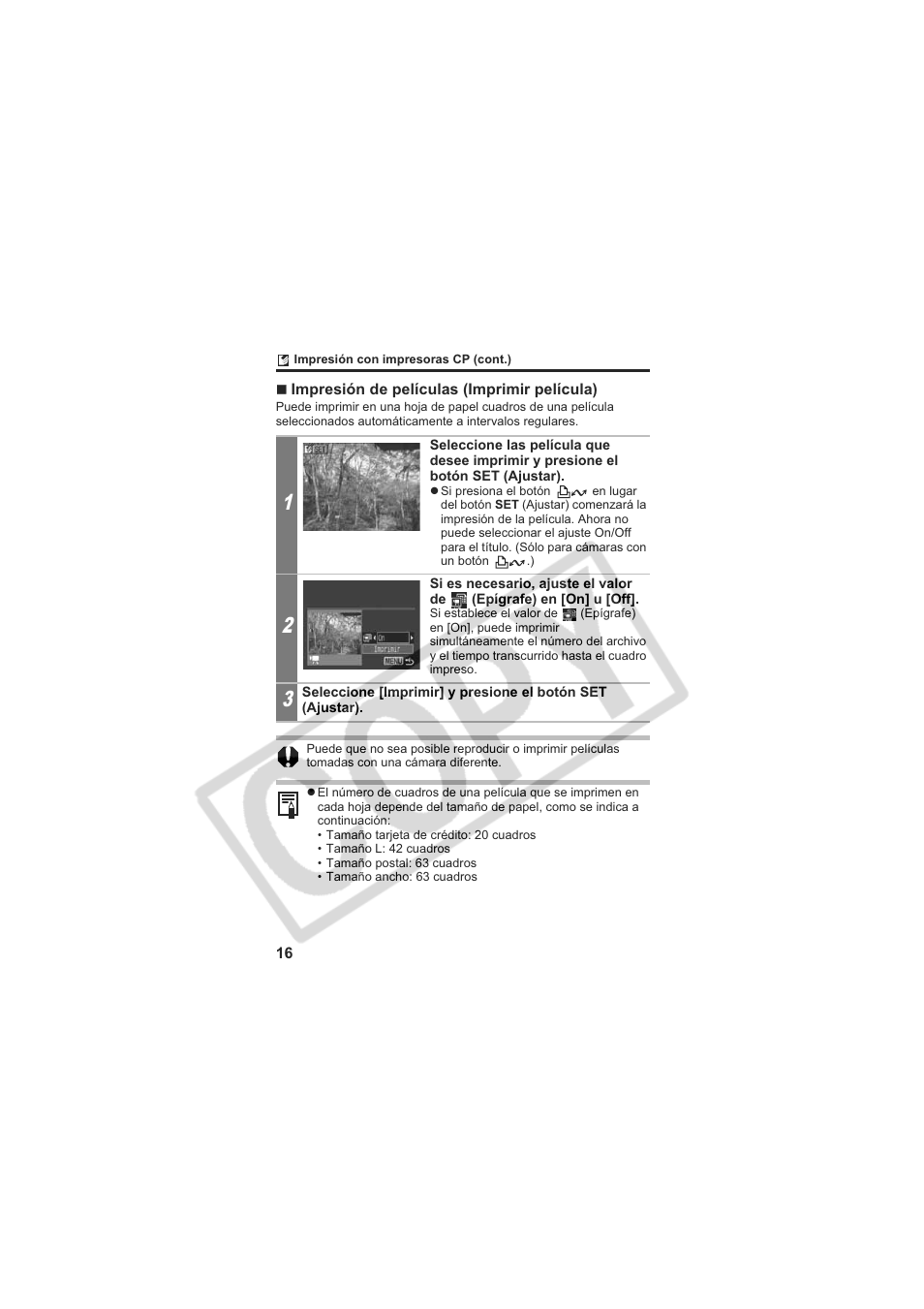Canon CP-100 User Manual | Page 87 / 110