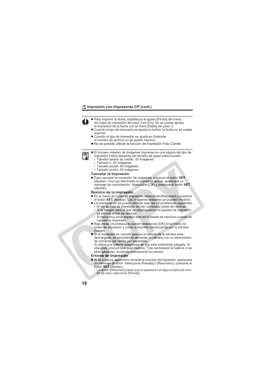 Canon CP-100 User Manual | Page 89 / 110