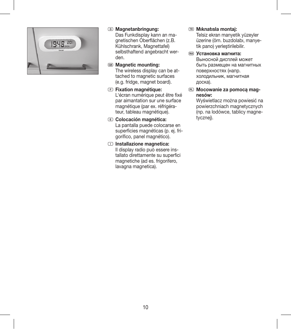 Beurer KS 600 User Manual | Page 10 / 14