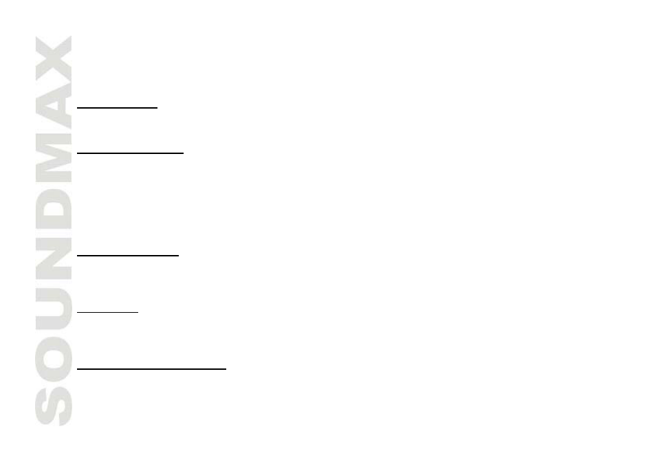 Radio operations | SoundMax SM-CMD3001 User Manual | Page 12 / 53
