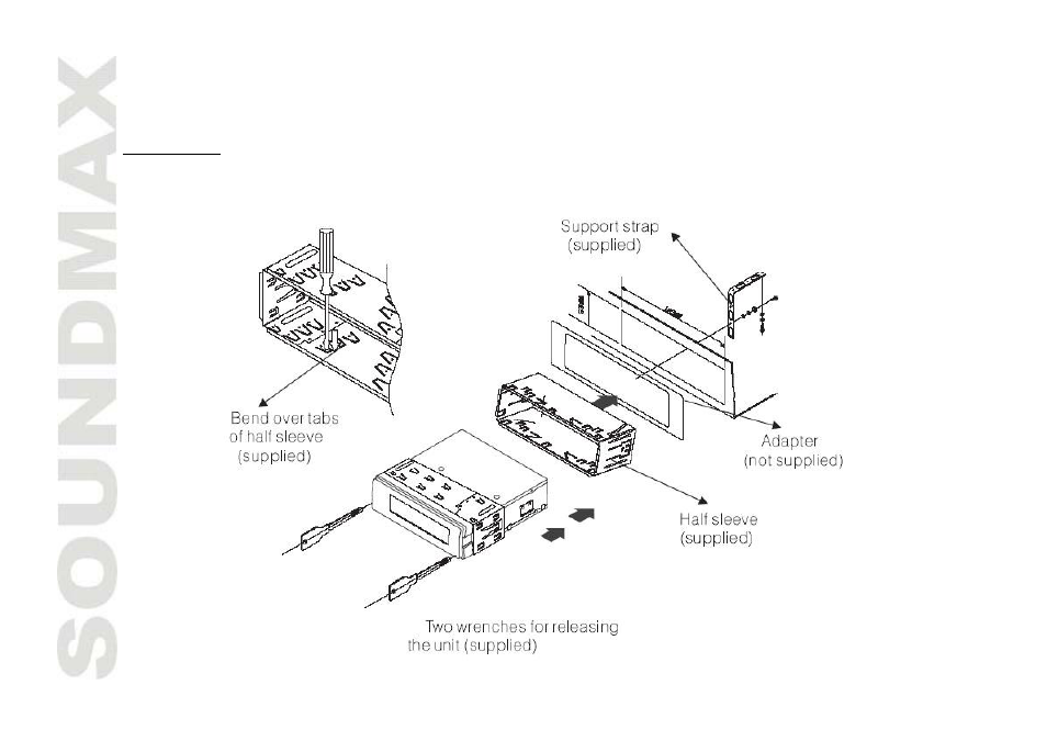 Installation/connections | SoundMax SM-CMD3001 User Manual | Page 4 / 53