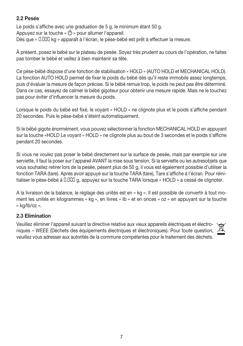 Beurer BY 80 User Manual | Page 7 / 24