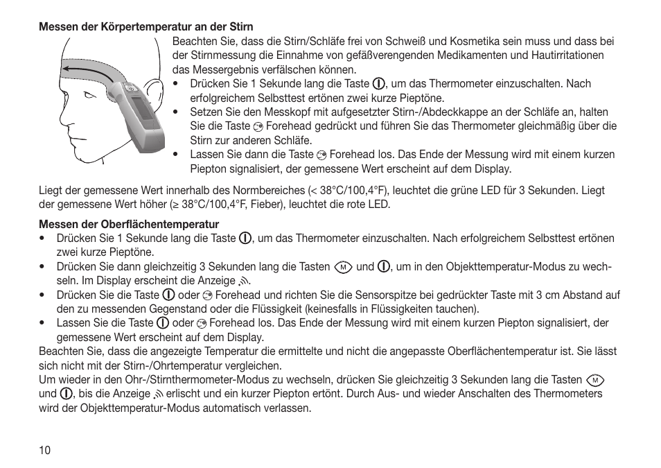 Beurer FT 65 User Manual | Page 10 / 112