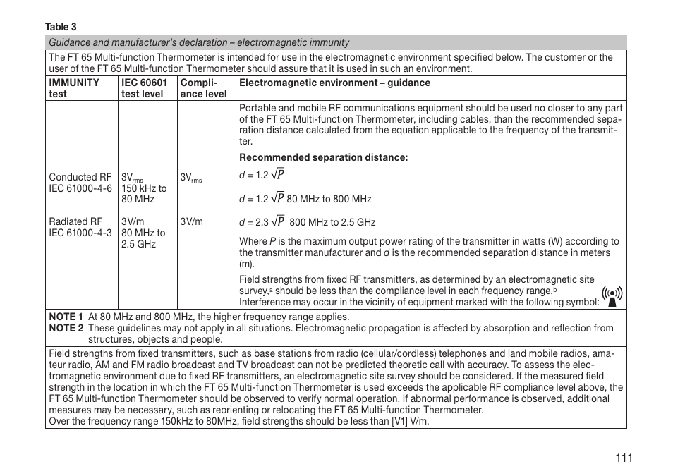 Beurer FT 65 User Manual | Page 111 / 112